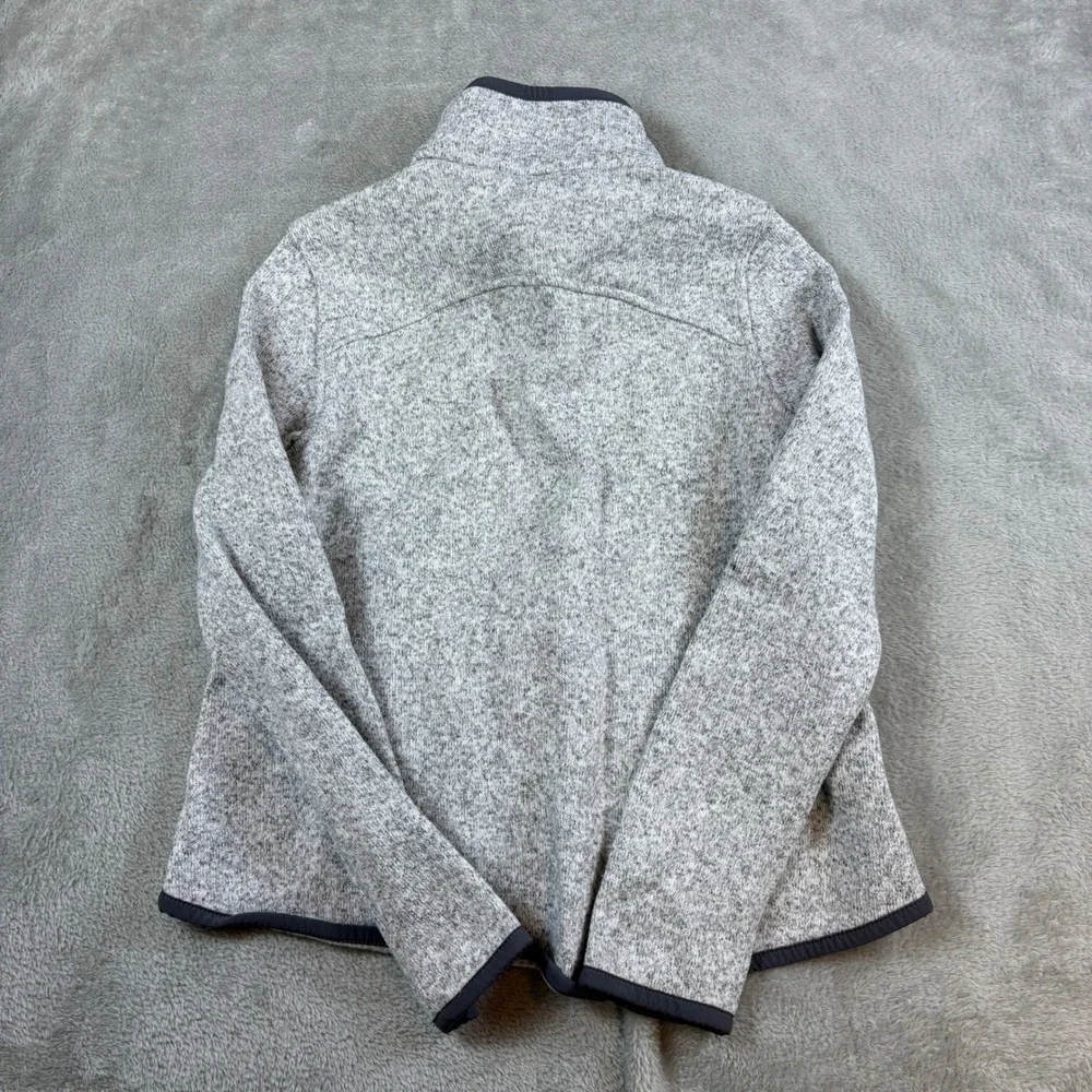 Lululemon Jacket Women 2 Radiant Jacket Full Zip‎ Sweater Knit Grey Fleece